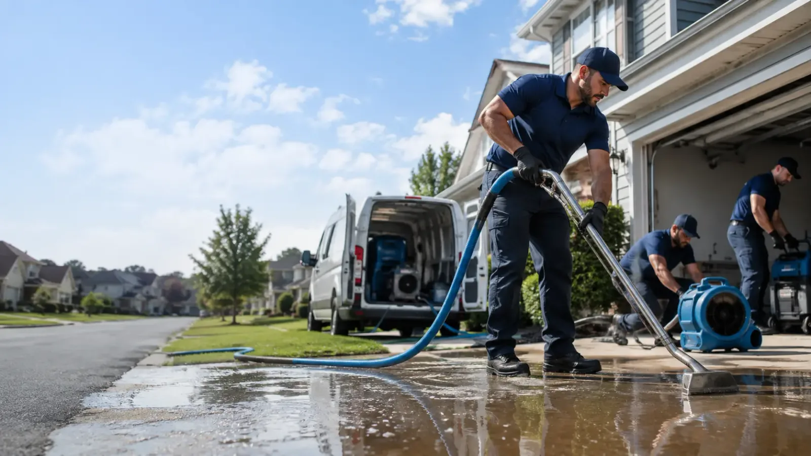 Flood Damage Restoration in Ortonville, MI